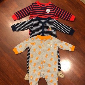 Perfect 3 Month Carter Sleep Wear Pajamas 3 pieces